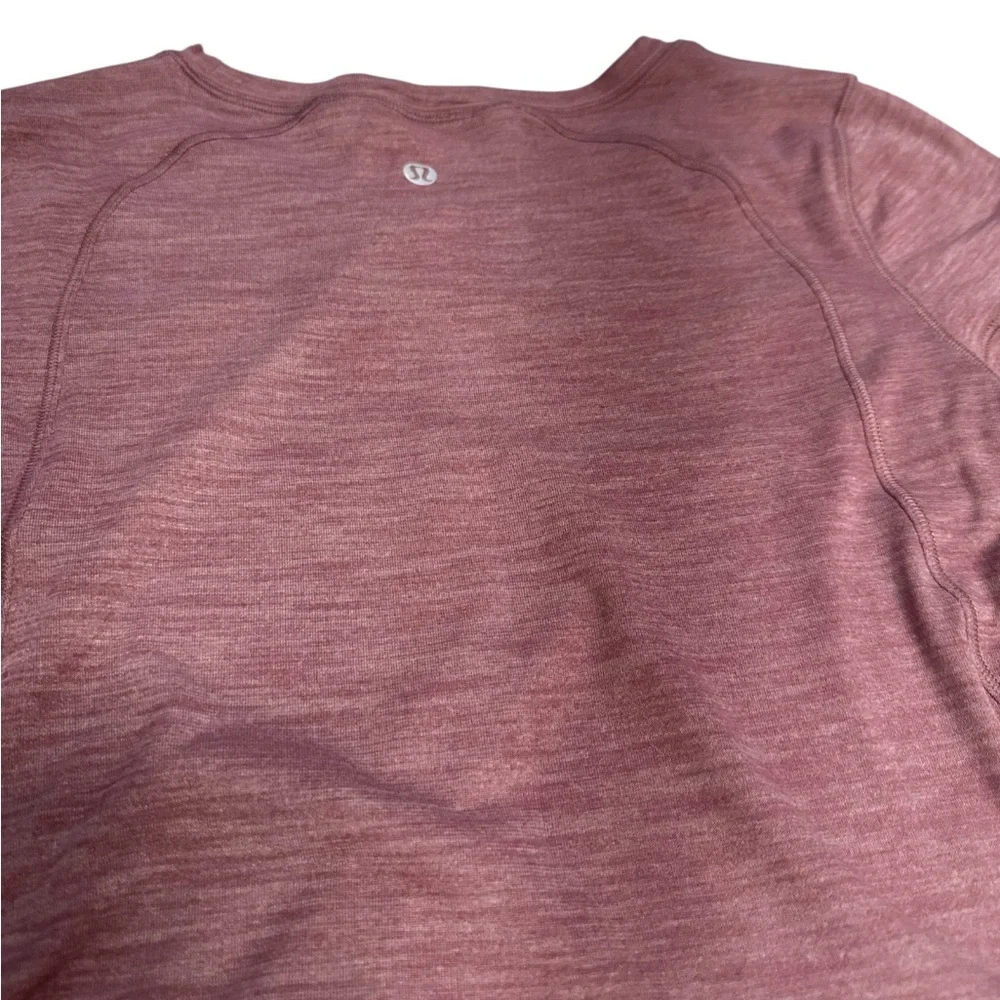 Lululemon Dusty Rose Heather Women's Pink T-Shirt Size 2
